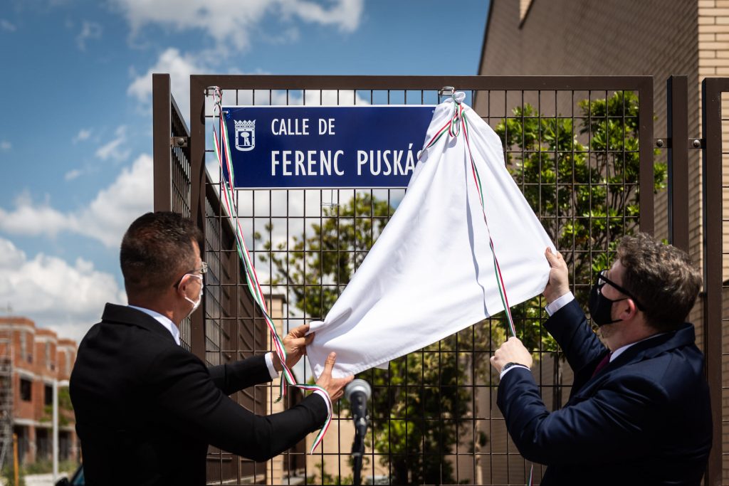madrid puskás utca