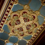 Budavári palota szent istván terem mennyezet