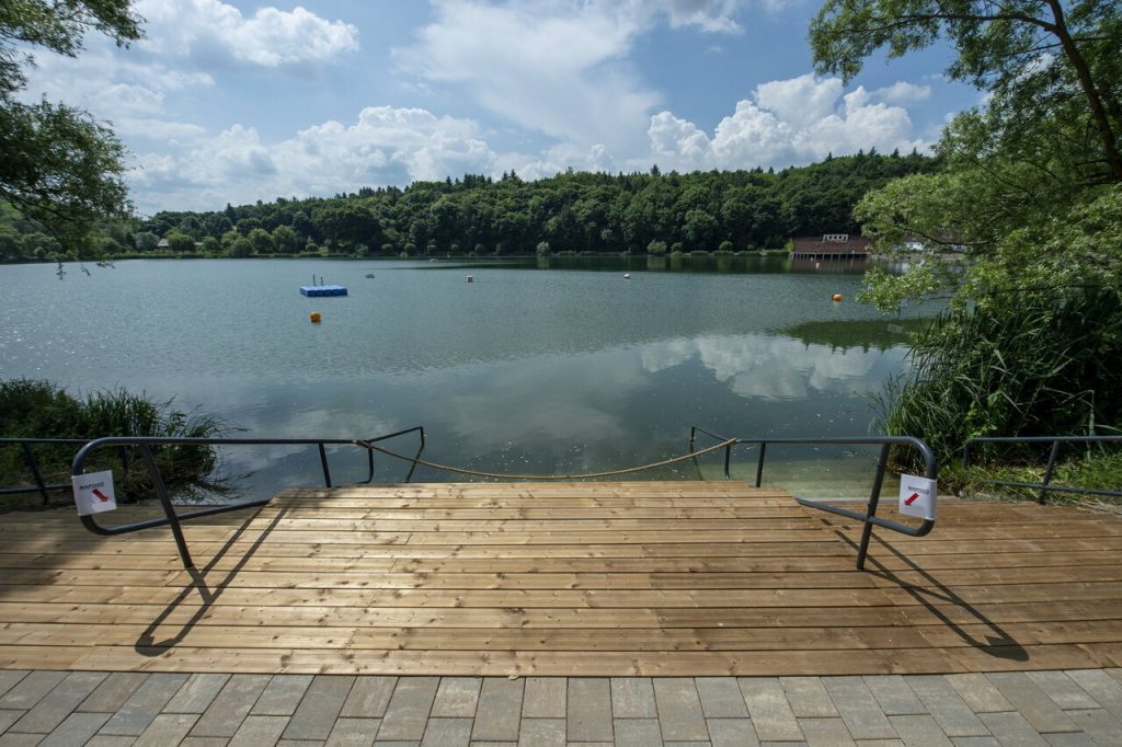 Megújult a Bánki-tó strandja