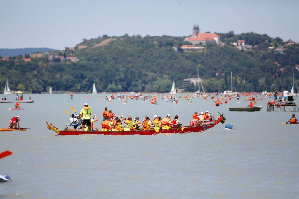 Balaton-átevezés Zamárdi tihany