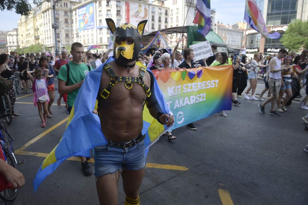 Budapest Pride 2021, fotó: MTI