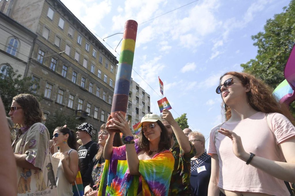 Budapest Pride 2021, fotó: MTI
