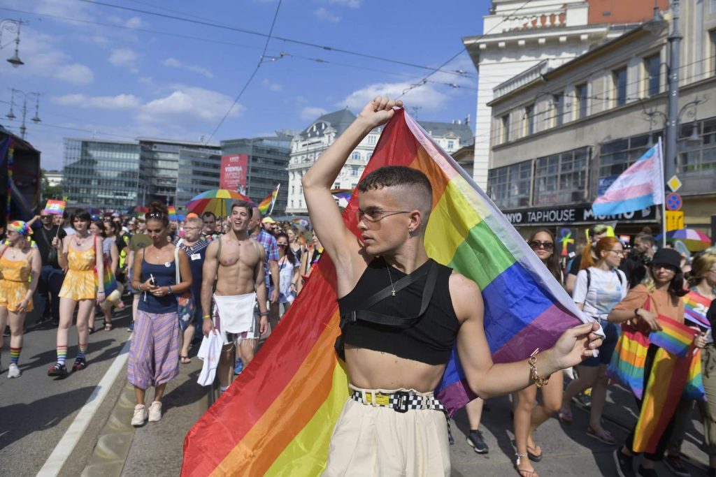 Budapest Pride 2021, fotó: MTI