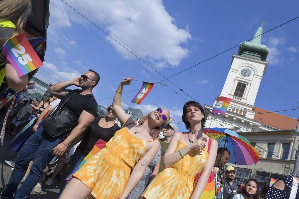 Budapest Pride 2021, fotó: MTI