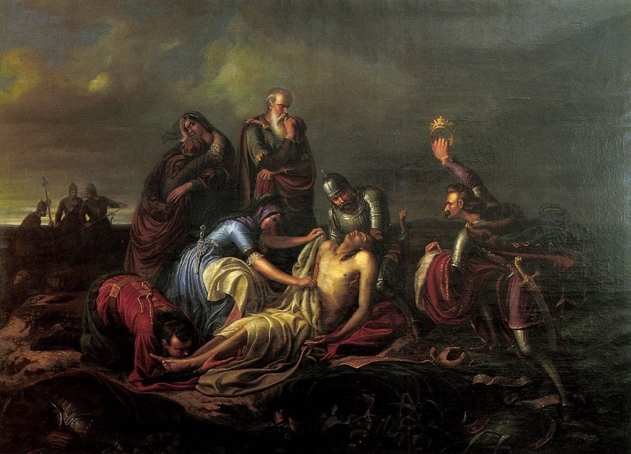 Orlai Petrich Soma II. Lajos holttestének megtalálása (Wikipédia)