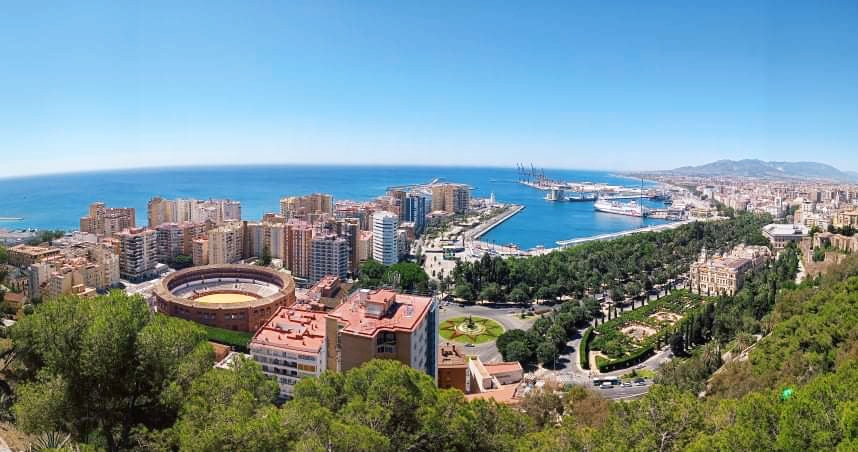 Málaga Mirador de Gibralfaro