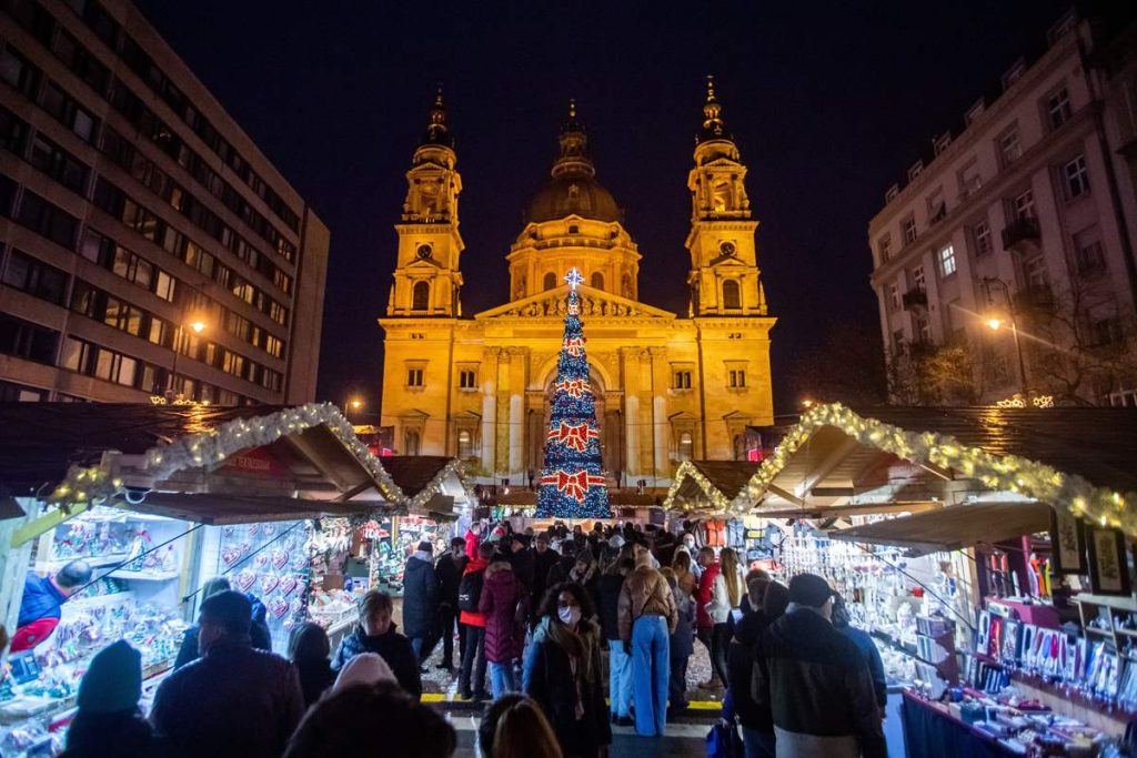 Bazilika Advent karácsonyi vásár Budapest