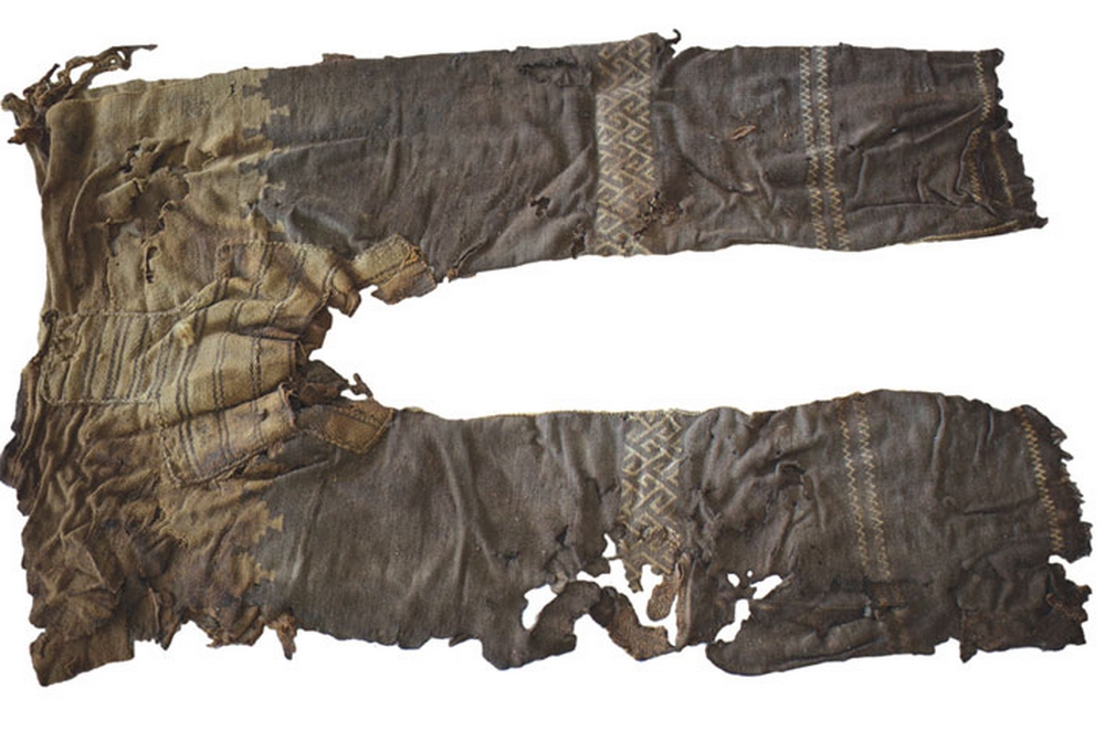 Nadráglelet a nyugat-kínai turfán városából. (Forrás: archeology.org)
