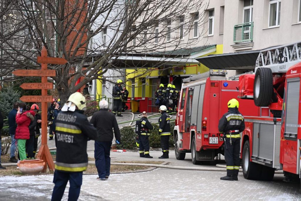 egy beteg vesztette életét a Szent Imre kórházban tűzeset