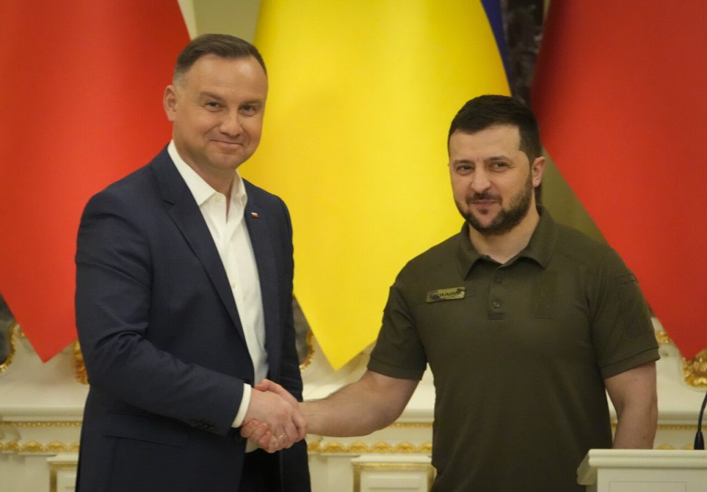 Zelenszkij és Duda