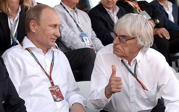 Putyin és Ecclestone