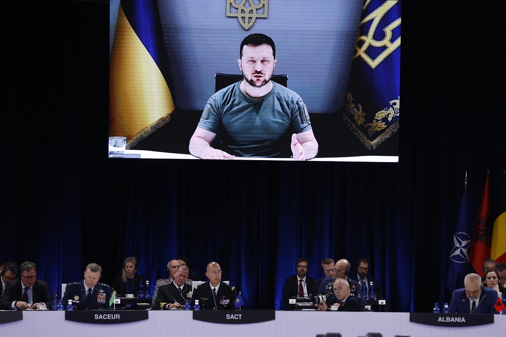 Zelenszkij a NATO-csúcson