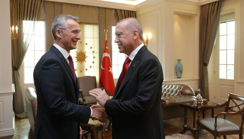 Törökország NATO erdogan stoltenberg