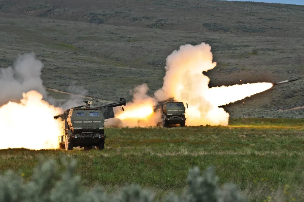 Amerikai HIMARS-rakéták Ukrajna Oroszország