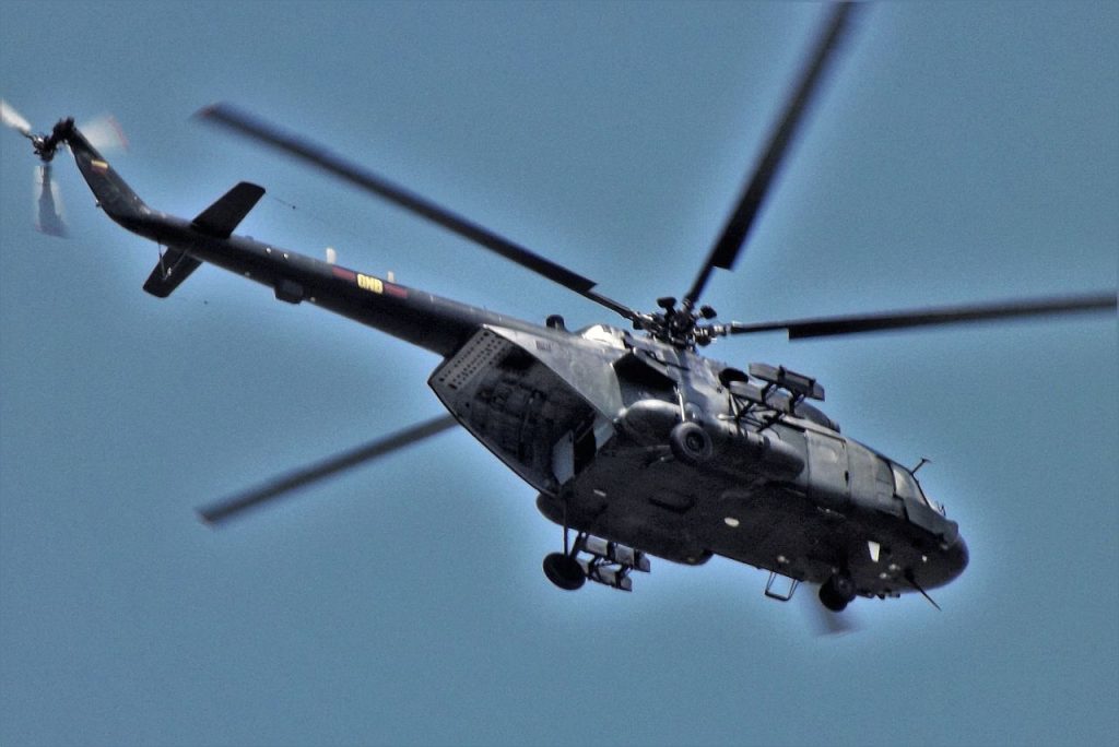 mi17 katonai helikopter