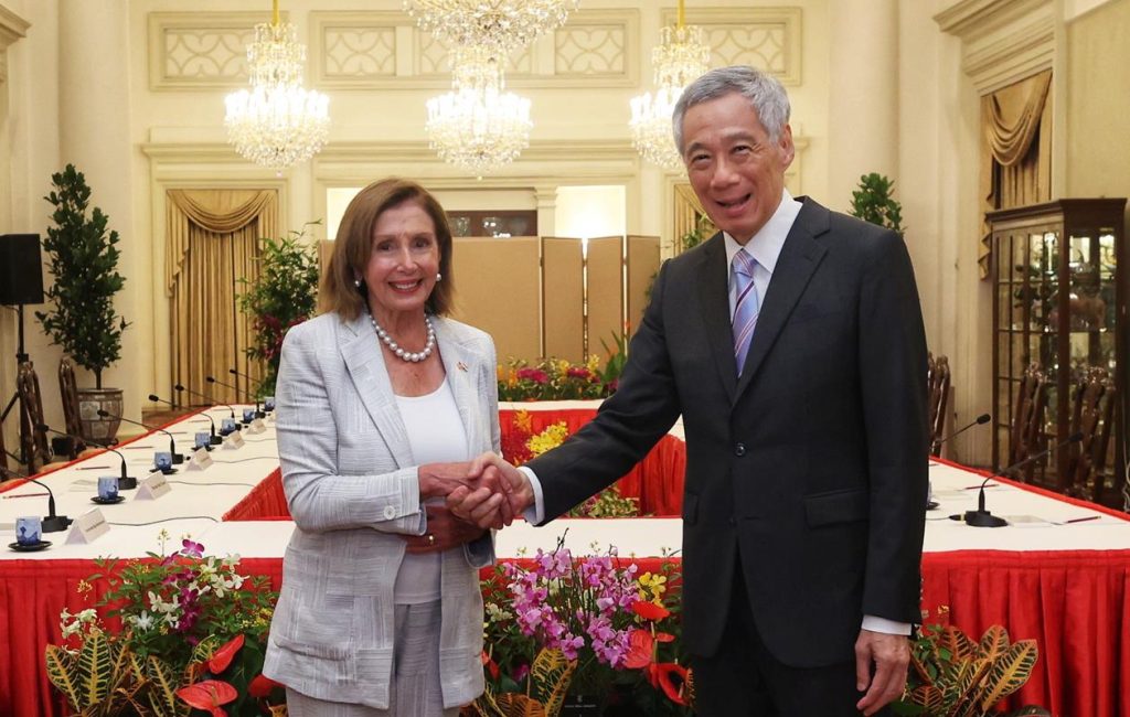 Pelosi Szingapúr