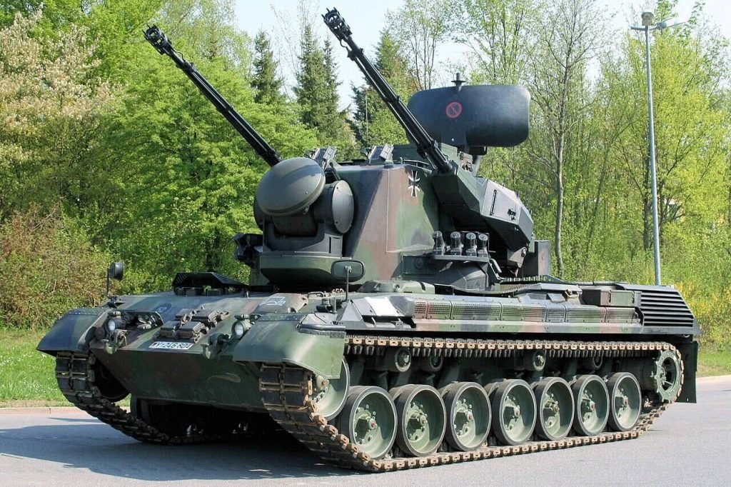 gepard önjáró gépágyú