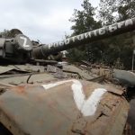 elhagyott orosz tank