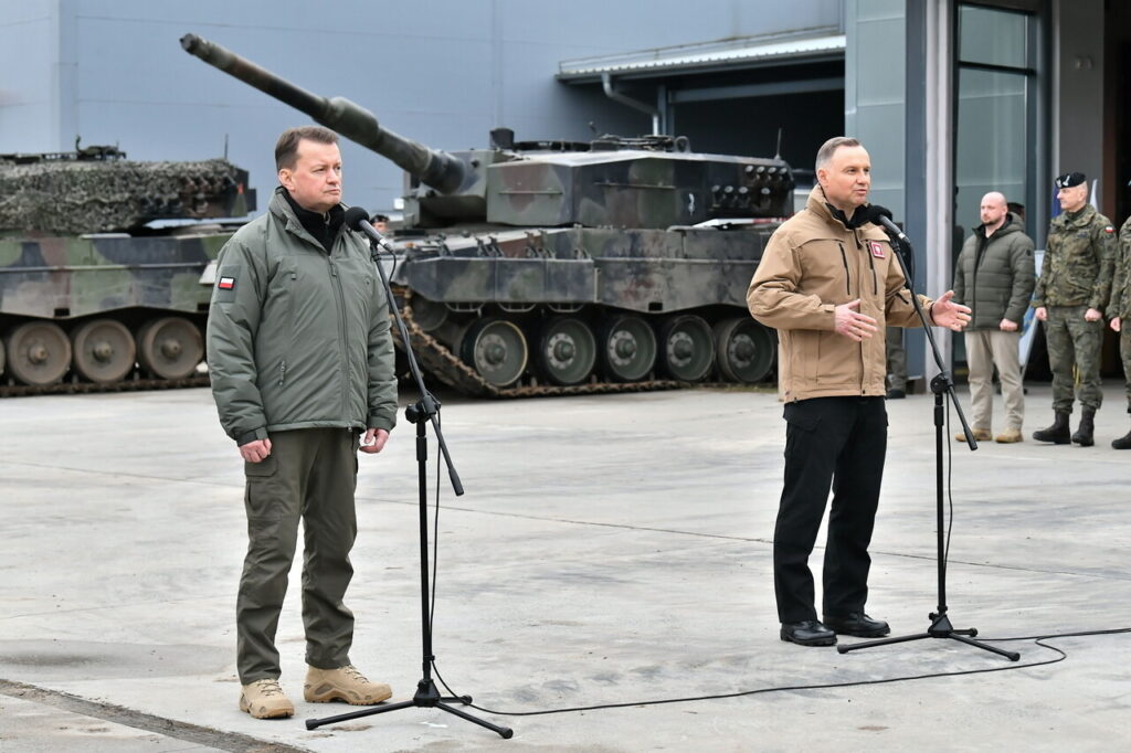 Leopard tank ukrán katonák kiképzés