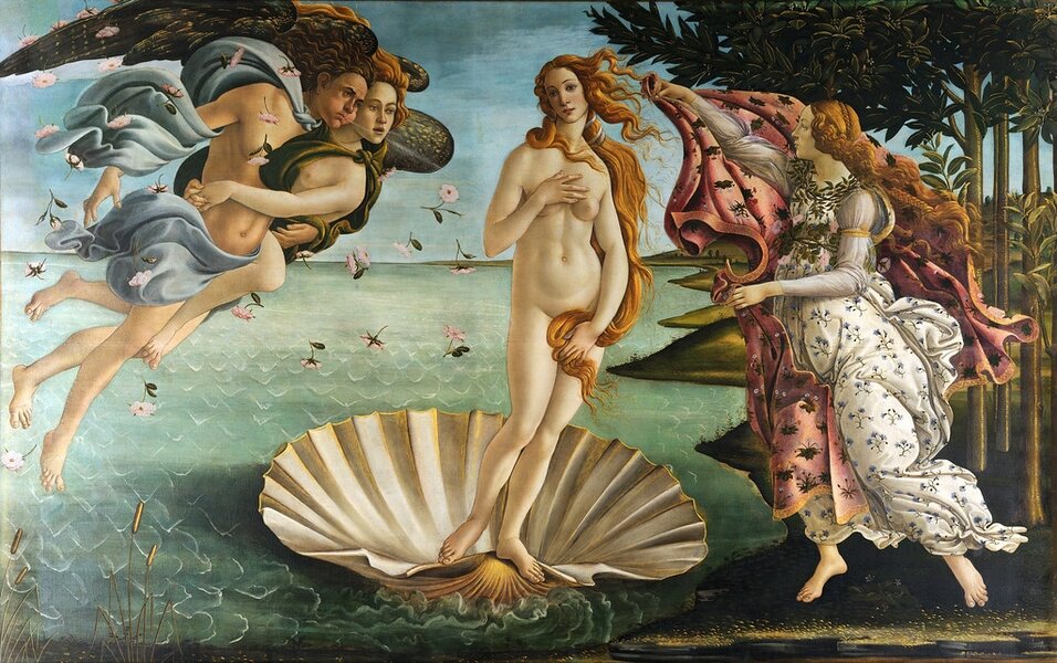 Boticelli - Vénusz születése