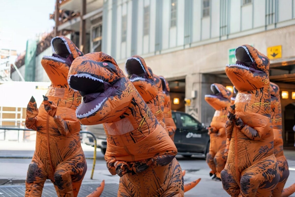 Dinoszaurusz jelmez