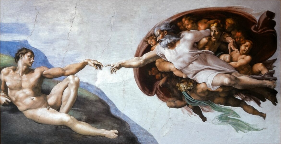 Michelangelo - Ádám teremtése