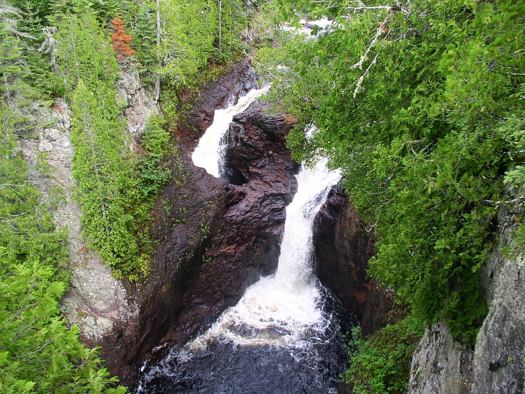 devil's kettle az ördög vízforralója brule folyó usa