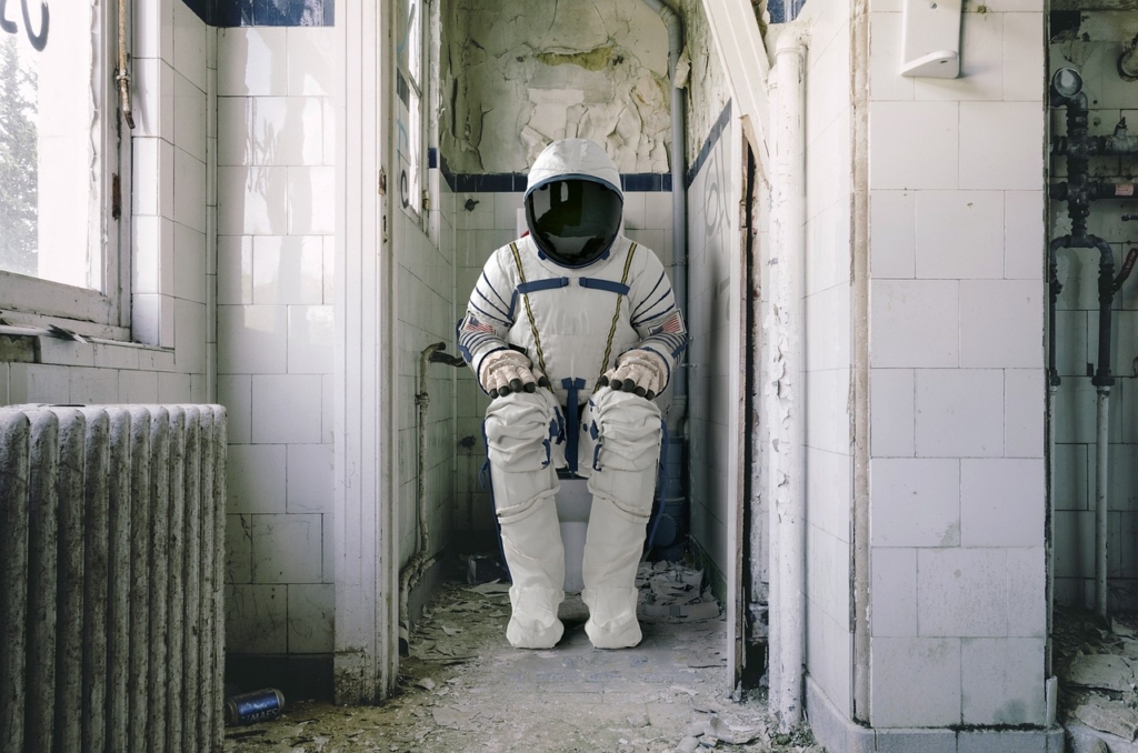 NASA űr WC asztronauta