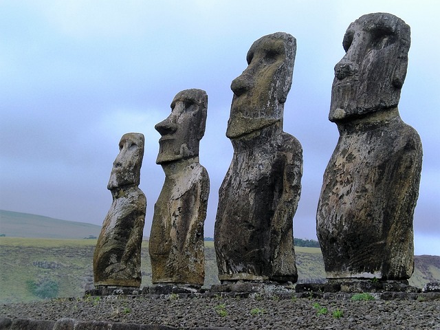 húsvét-sziget szobrok rapa nui