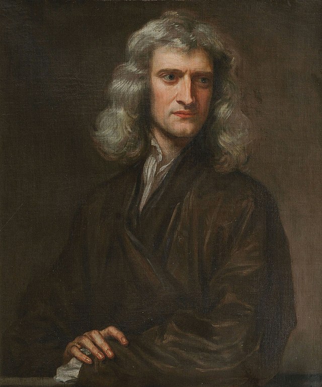 Sir Isaac Newton portréja 1689-ből. világvége