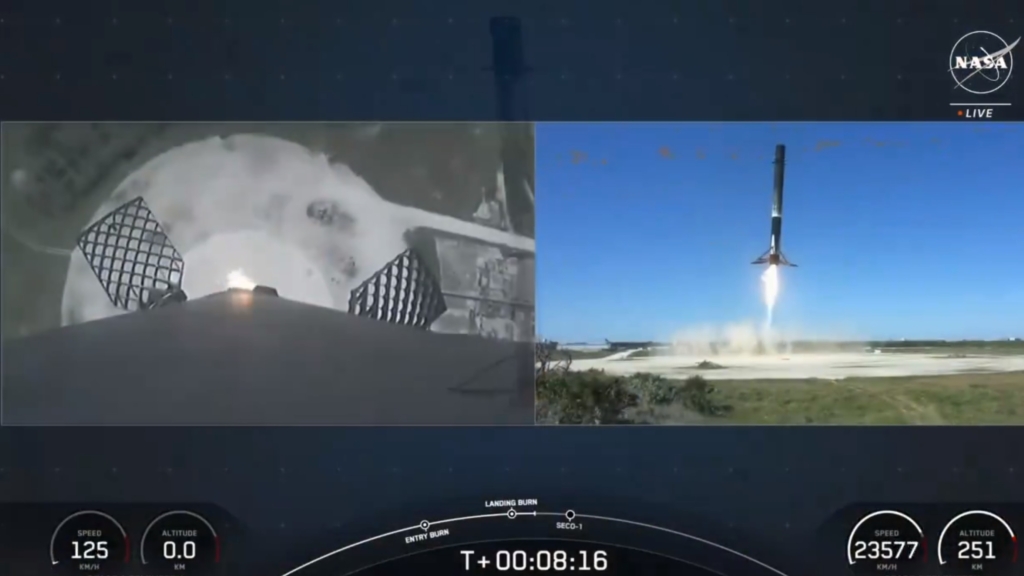 világűr falcon 9