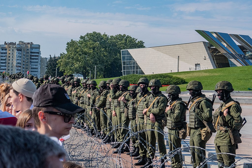 2020, fehérorosz tüntetés Minszkben