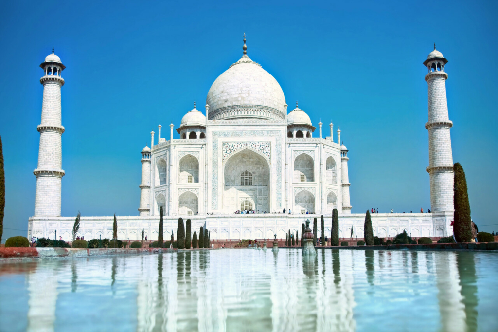 Tádzs Mahal India legendás épület építmény történelem történelmi