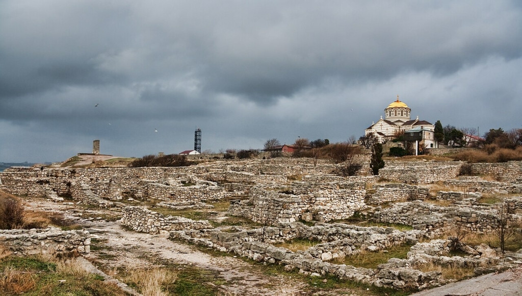 Kherszonészosz Krím orosz megszállók