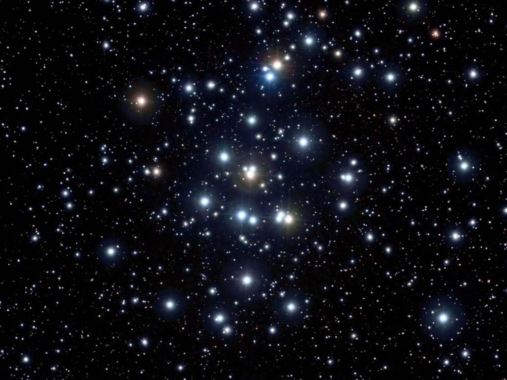 Méhkas csillaghalmaz Messier 44 bolygóegyüttállás