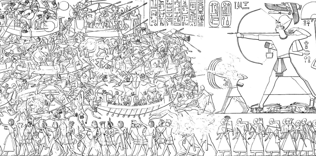 civilizációk iii. Ramszesz tengeri népek Egyiptom