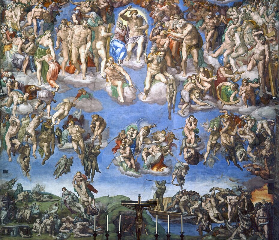 Michelangelo festmény utolsó ítélet