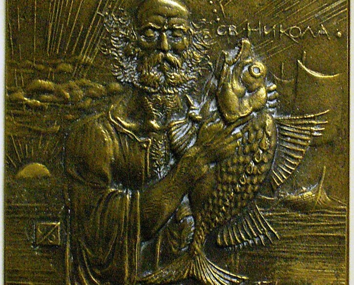 szent miklós ikon