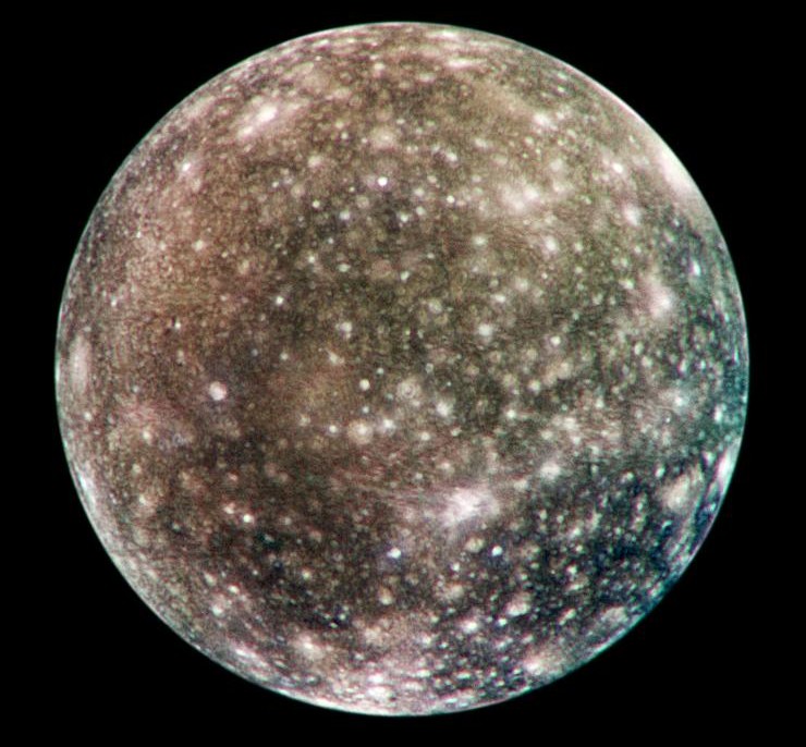 Callisto Jupiter holdja