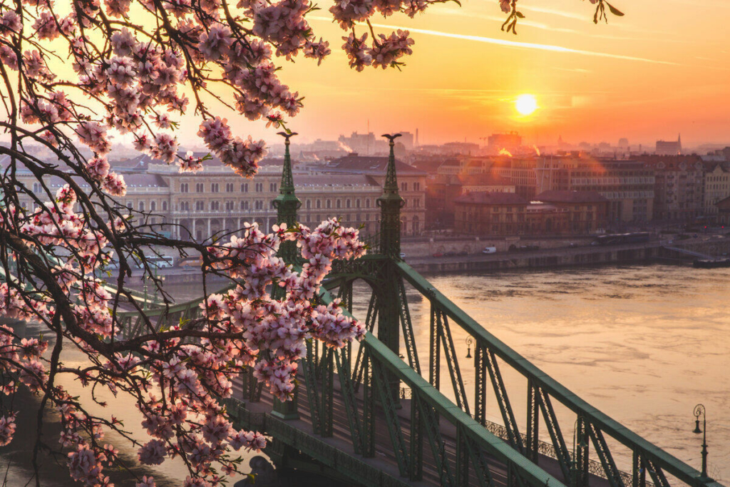 tavasz Budapesten