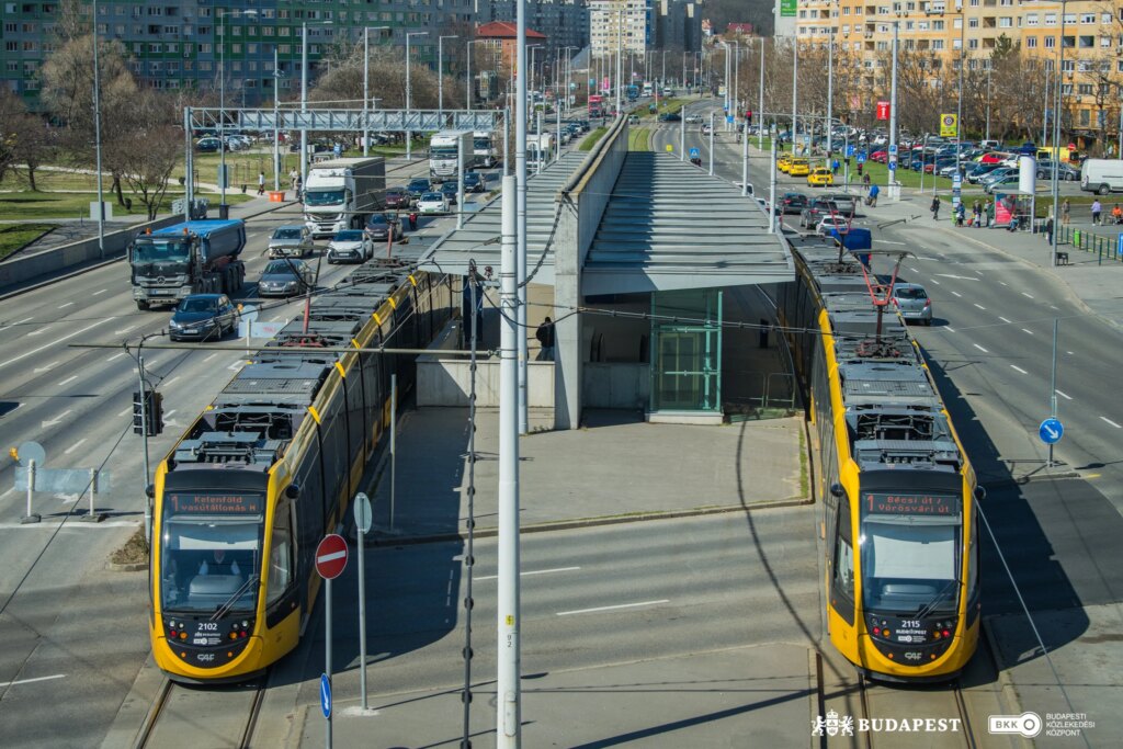 1-es villamos Budapest