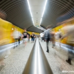 éjszaka metrő bkk