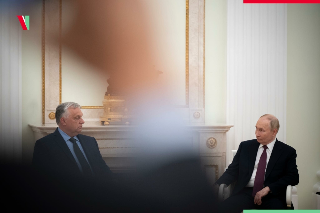 Orbán és Putyin Moszkvában orosz olaj