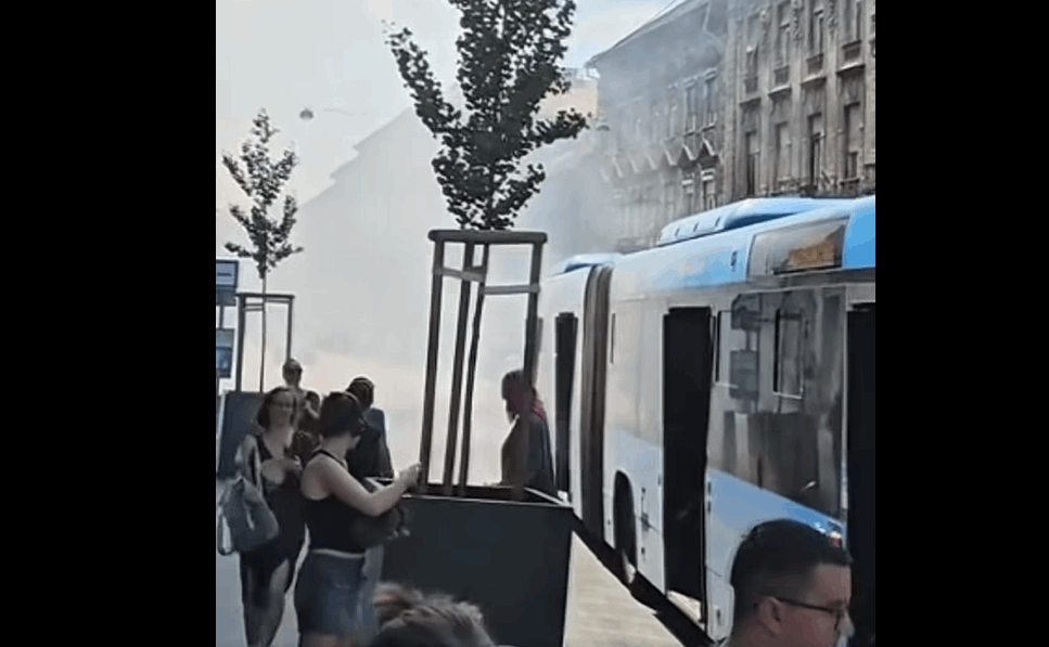 Újabb BKV busz gyulladt ki Budapesten