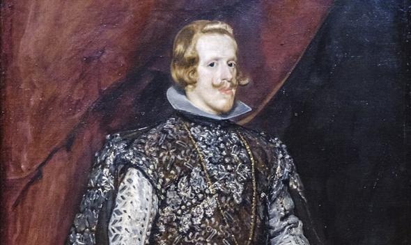 Habsburg IV. Fülöp spanyol király barna és ezüst színben, Diego Velázquez, 1631 körül, olajfestmény vásznon, National Gallery, London, Anglia, Nagy-Britannia