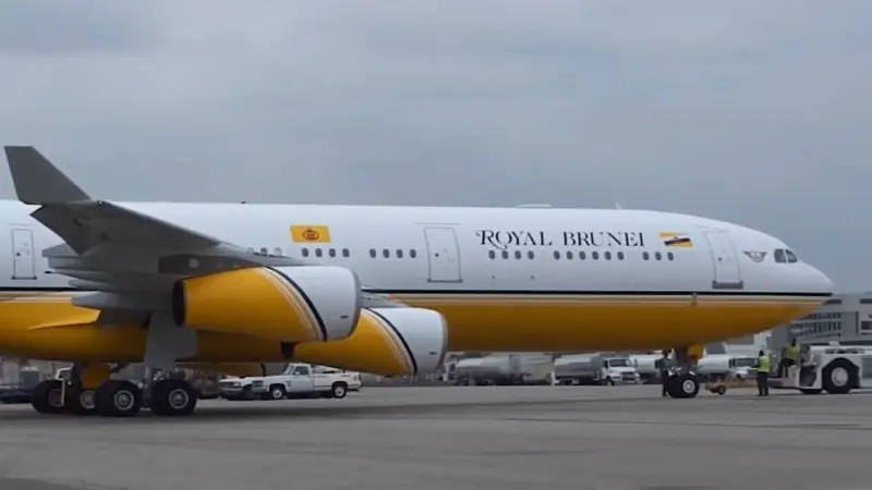 brunei szultán repülőgép budapest liszt ferenc repülőtér