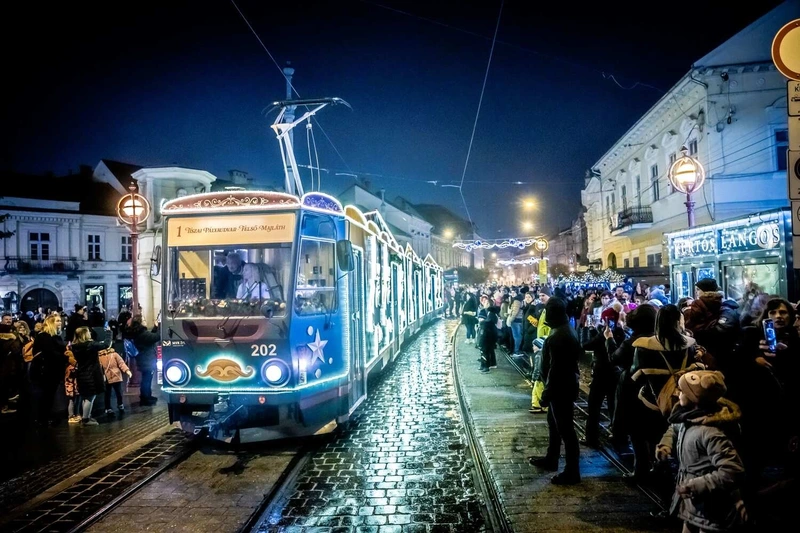 miskolci adventi villamos diótörő európa legszebbje