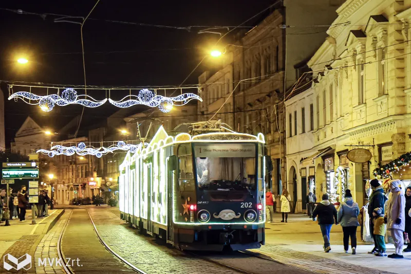 Miskolci adventi villamos