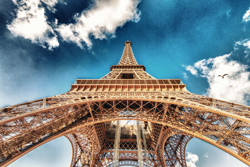 Eiffel-torony Párizs Franciország